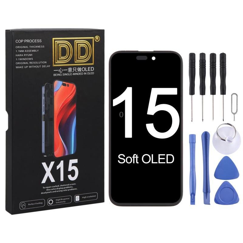 شاشة iPhone 15 OLED مرن DD | Kintora