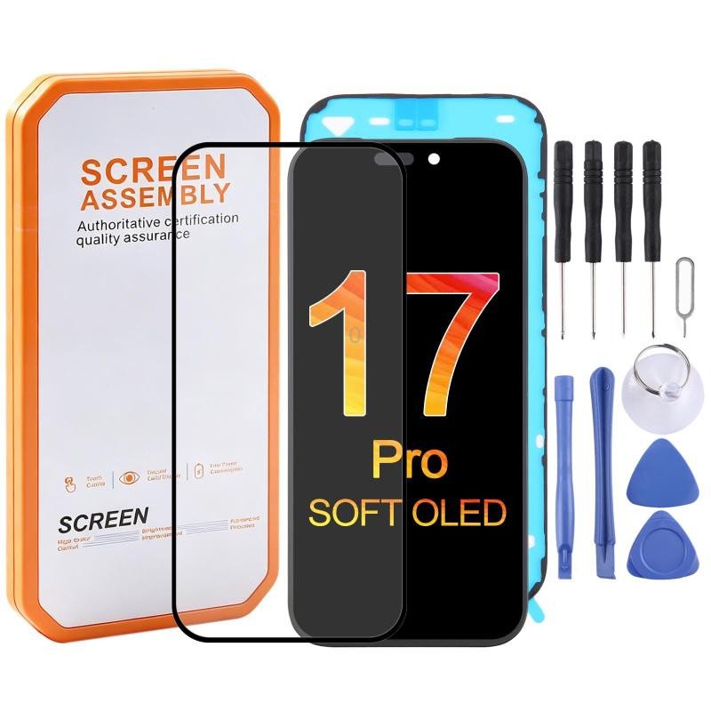 شاشة iPhone 17 Pro OLED مرن HXL | Kintora