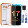 شاشة iPhone 17 Pro OLED مرن HXL | Kintora