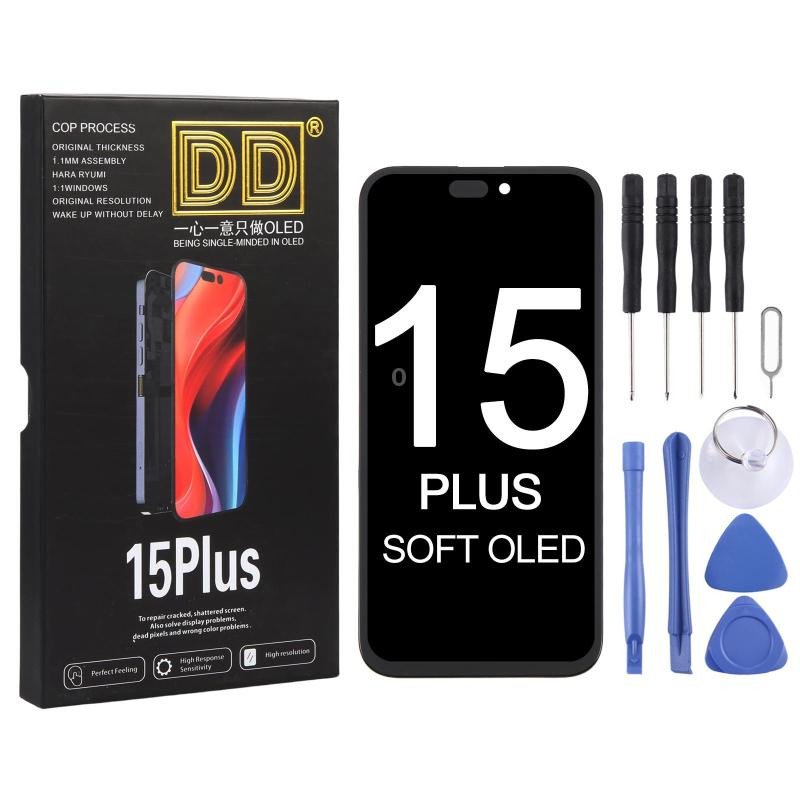 Pantalla iPhone 15 Plus OLED flexible DD | Kintora