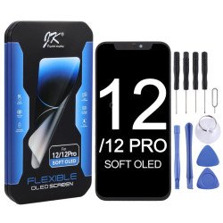 Pantalla iPhone 12 / 12 Pro OLED flexible JK | Kintora