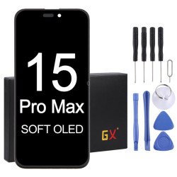 Pantalla iPhone 15 Pro Max OLED flexible GX | Kintora