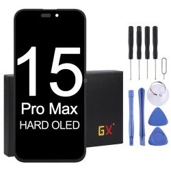 Pantalla iPhone 15 Pro Max OLED rígido GX | Kintora