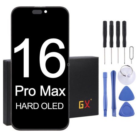Pantalla iPhone 16 Pro Max OLED rígido GX | Kintora