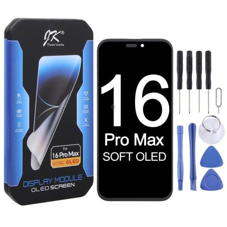 شاشة iPhone 16 Pro Max OLED مرن JK | Kintora