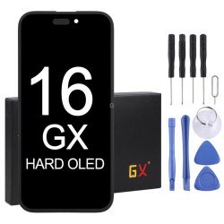 شاشة iPhone 16 OLED صلب GX | Kintora