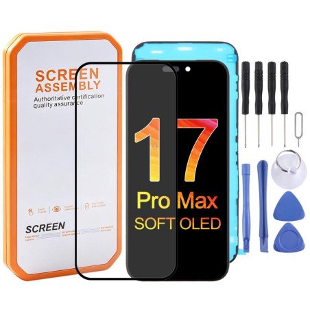 Écran iPhone 17 Pro Max OLED souple HXL | Kintora
